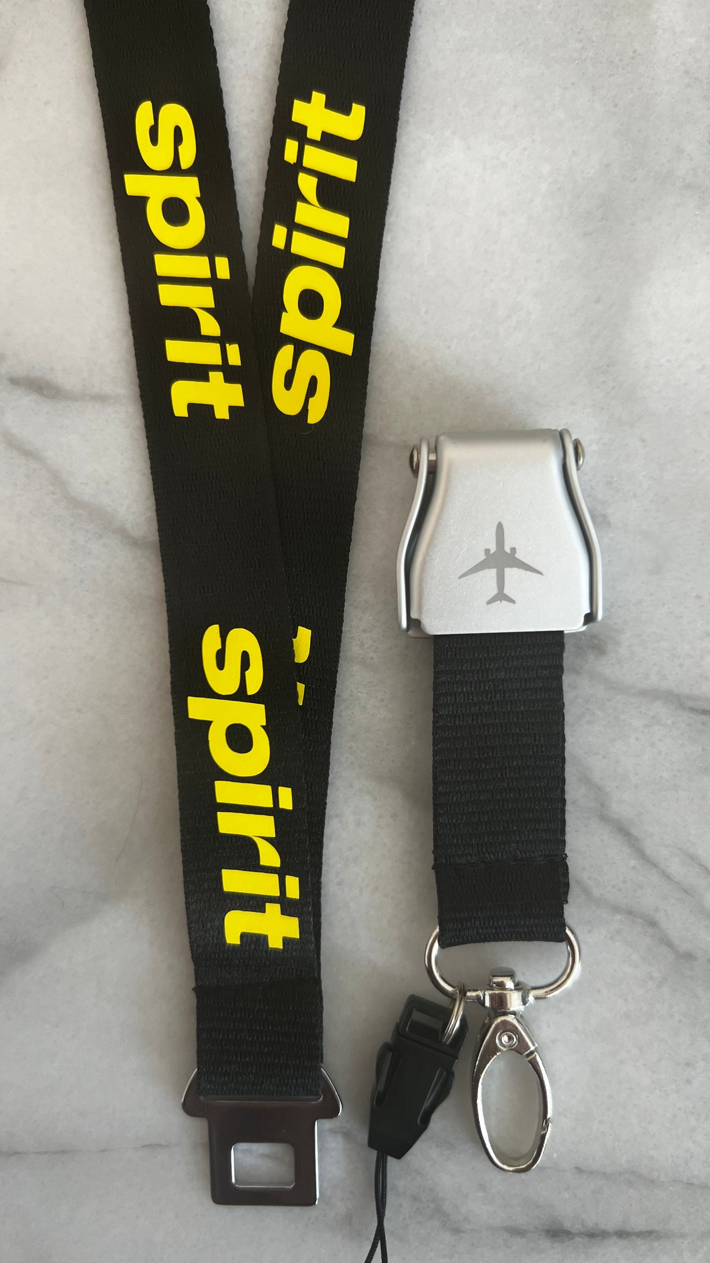 Spirit Airlines Seatbelt Extension Lanyard