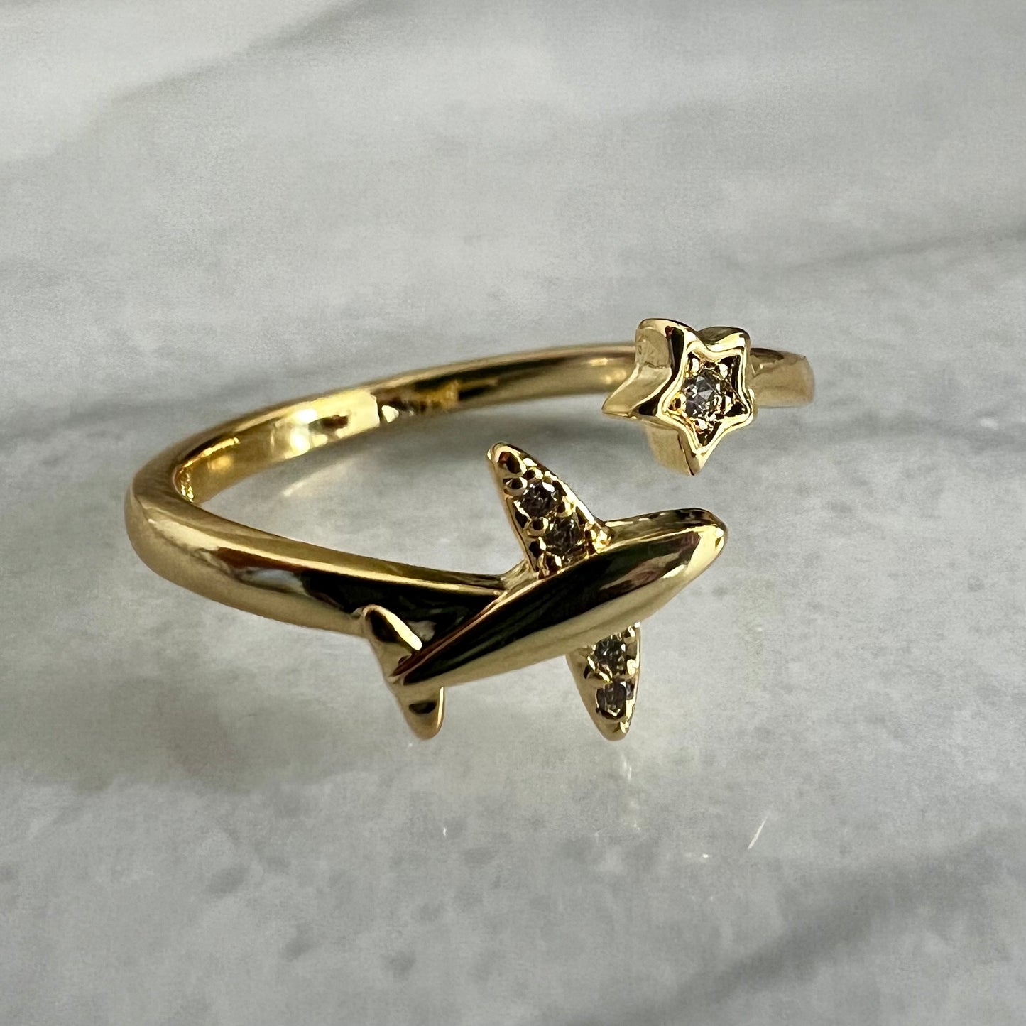 Adjustable Airplane Ring