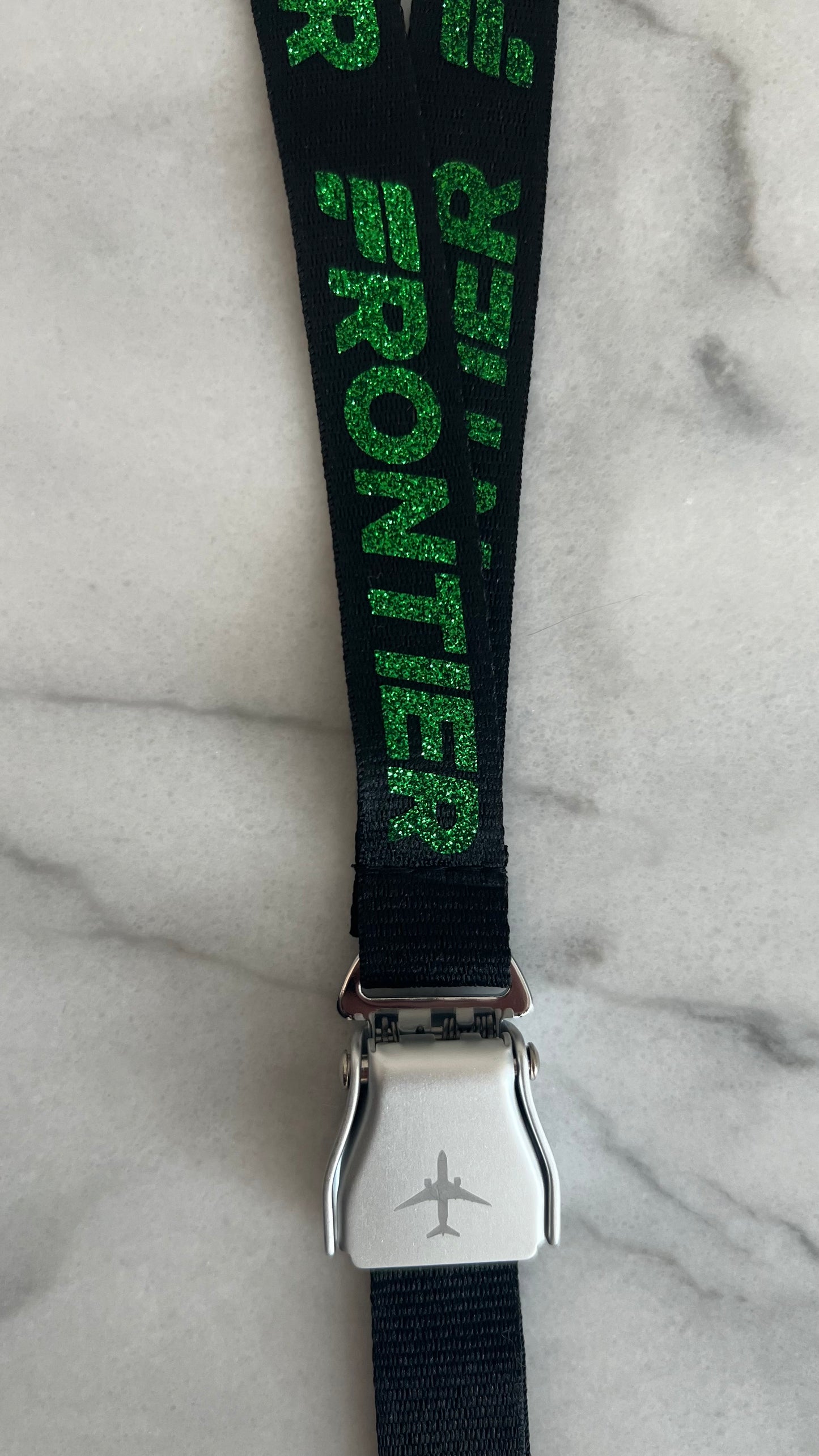 F9 Seatbelt Extension Lanyard - Green