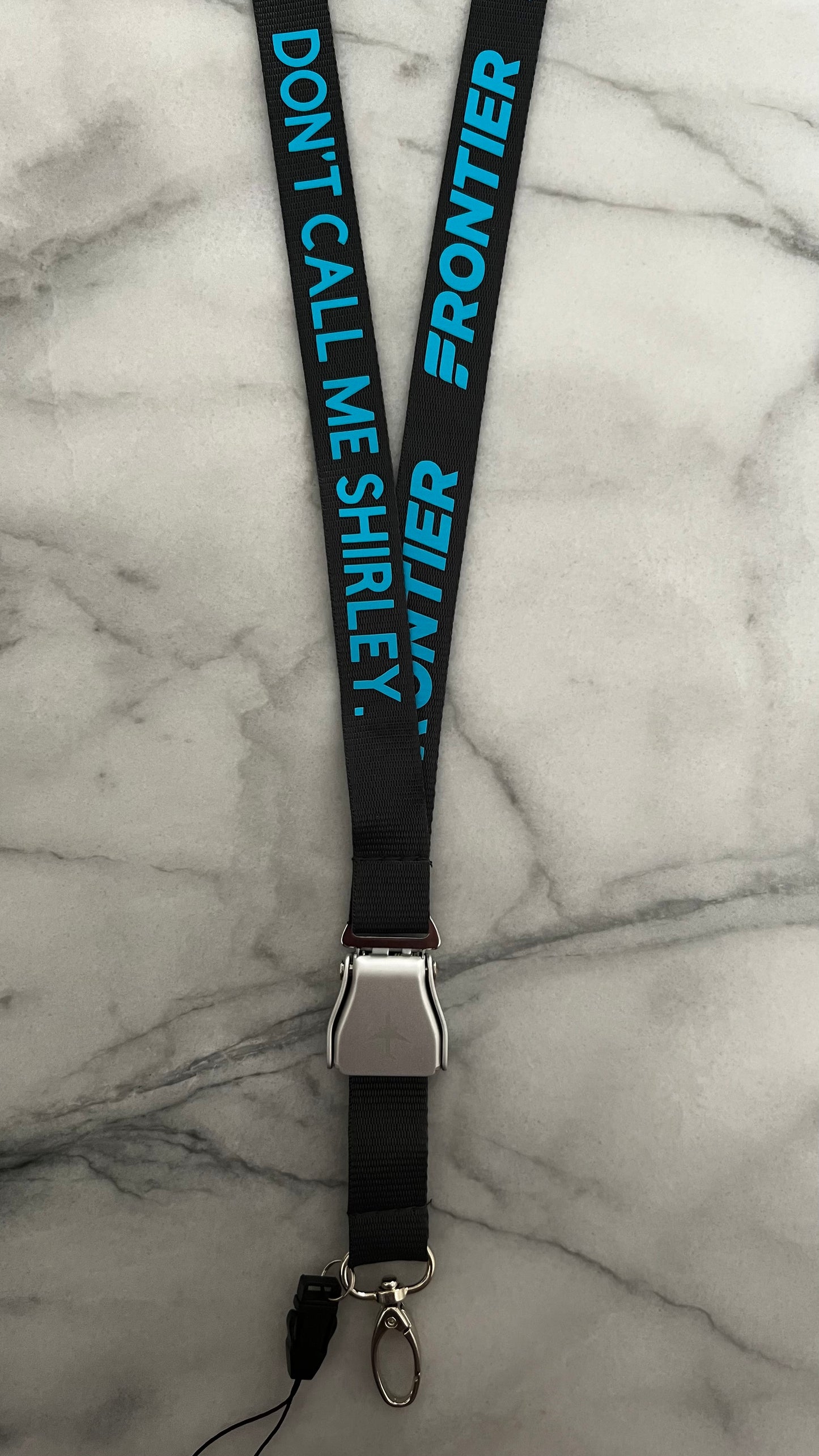 F9 Seatbelt Extension Lanyard - Don’t Call Me Shirley!