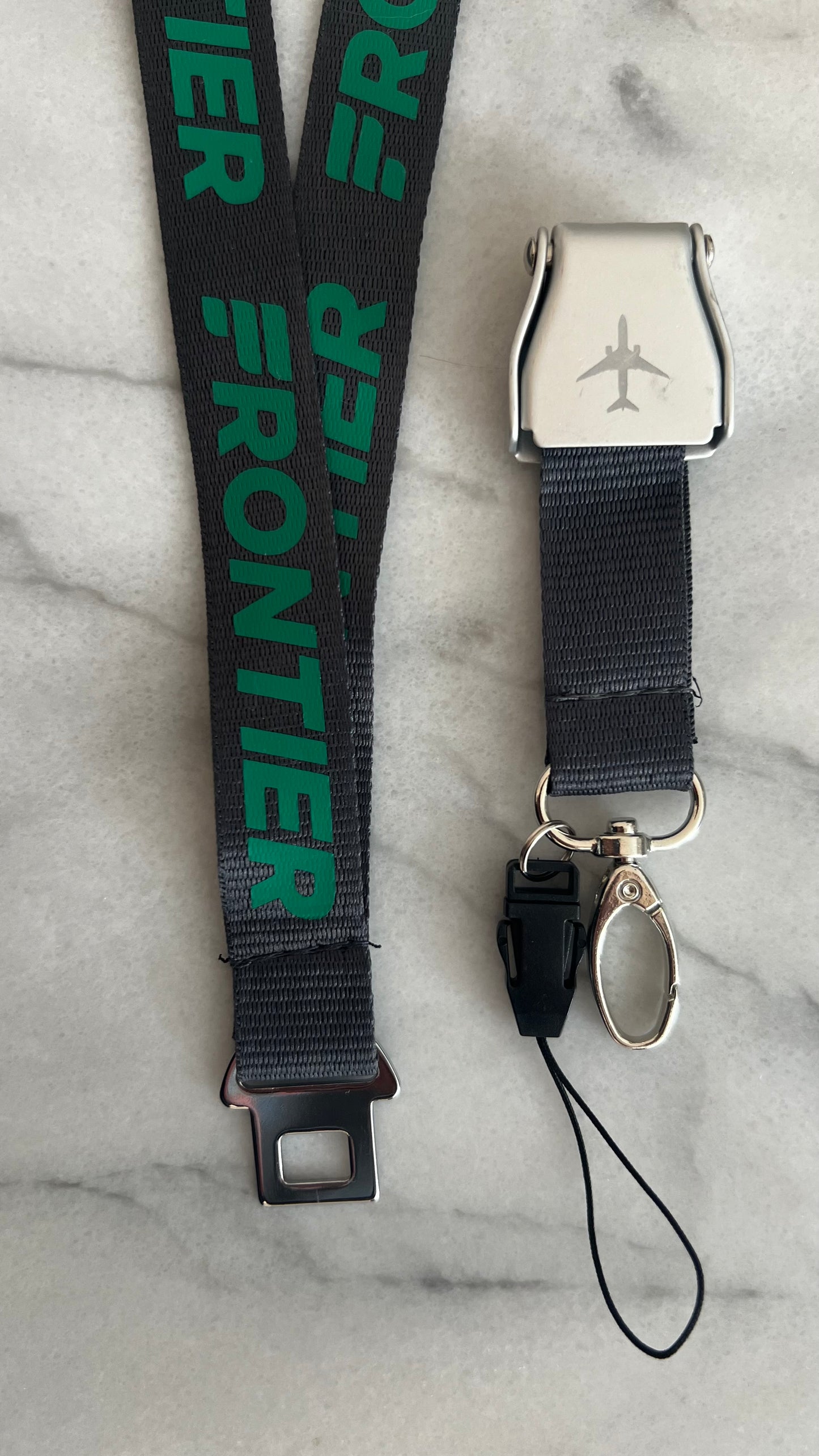 F9 Seatbelt Extension Lanyard - Green