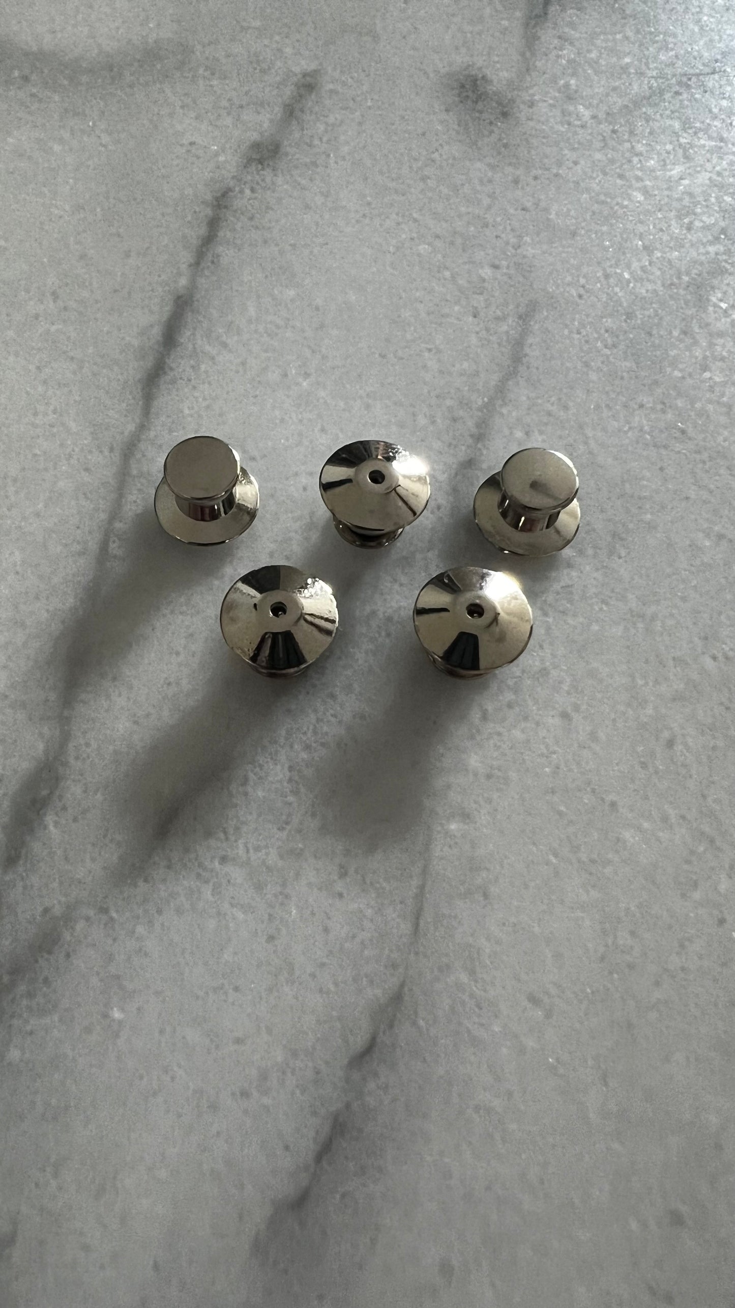 Locking Pin Backs - 5 Pack